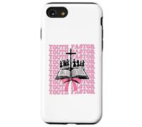 Gioventù Pastore Predicatore Bibbia Croce Ragazza Coquette Bow Rosa Custodia per iPhone SE (2020) / 7/8