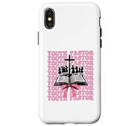 Gioventù Pastore Predicatore Bibbia Croce Ragazza Coquette Bow Rosa Custodia per iPhone X/XS