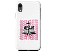 Gioventù Pastore Predicatore Bibbia Croce Ragazza Coquette Bow Rosa Custodia per iPhone XR