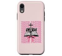 Gioventù Pastore Predicatore Bibbia Croce Ragazza Coquette Bow Rosa Custodia per iPhone XR