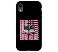 Gioventù Pastore Predicatore Bibbia Croce Ragazza Coquette Bow Rosa Custodia per iPhone XR