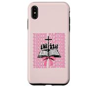 Gioventù Pastore Predicatore Bibbia Croce Ragazza Coquette Bow Rosa Custodia per iPhone XS Max