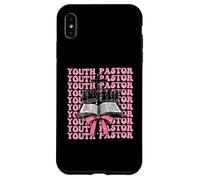 Gioventù Pastore Predicatore Bibbia Croce Ragazza Coquette Bow Rosa Custodia per iPhone XS Max