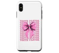 Gioventù Pastore Predicatore Bibbia Croce Ragazza Coquette Bow Rosa Custodia per iPhone XS Max