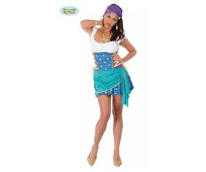 Gipsy Costume Odalisca Zingara Gitana Donna Travestimenti