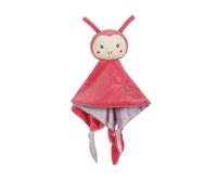 Gipsy Toys - Carre Doudou Coccinelle - Gamma Bamboo - 24 CM S/Card - Rosa e Grigio-1° Età