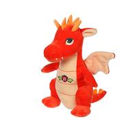 GIPSY TOYS - Drago sonoro 20 cm arancione - Peluche per bambini - 071616