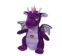 GIPSY TOYS - drago sonoro 20 cm viola - peluche per bambini - disponibile in 6 d