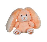 Gipsy TOYS - LAPIN FLUFFY - PELUCHE - 15 CM - ARANCIO E BIANCO - 1° AGE
