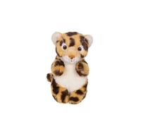 GIPSY TOYS - PELUCHE DEFIS NATURE PROTECT GUEPARD- 15 CM - BEIGE E BIANCO