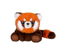 GIPSY TOYS - PELUCHE FLOPPY CHOOPY PANDA ROSSO - 22 CM - ARANCIONE, MARRONE E BIANCO