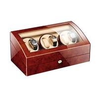 GIQKDZNUO Carica Orologi, Scatola espositiva per Carica Orologi Automatica in Legno con 6+7 Scomparti, Scatola Carica Orologi per Uomo, Scatola portagioie/Scatola Porta Orologi da Donna, Sca