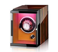 GIQKDZNUO Scatola di Carica per Orologi - Dispositivo di Carica Automatica per Orologi Meccanici Verticali Colorati con agitatore per Orologi Scatola di immagazzinaggio per Orologi Supporto