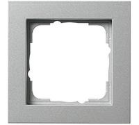 Gira 1 scomparto telaio di copertura e2 standard 55 system alluminio 0211