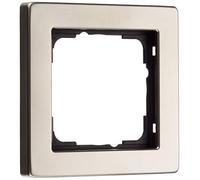 'Gira 021133 mascherina E2 1 volte, in acciaio inox