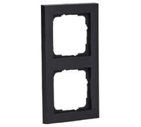 Gira 021223, Mascherina di copertura per prese, a 2 moduli E2