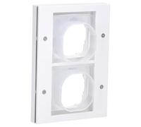 Gira 021266, Mascherina per prese, 2 moduli TX_44