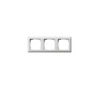GIRA55 RA3 RWM - Placca bianco puro opaco, tripla