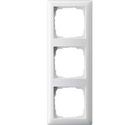 GIRA55 RA3 RWM - Placca bianco puro opaco, tripla