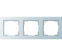 Gira 021325 - Mascherina di copertura x 3, E2, acciaio INOX