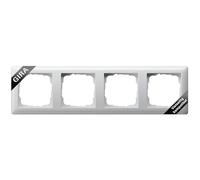 Gira 021403, Mascherina per prese, 4 moduli Standard 55
