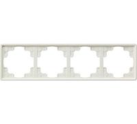 GIRA55 RA4 RWM - Placca bianco puro opaco, quadrupla