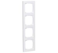 Gira 021429 - Mascherina di copertura x 4 E2, colore: Bianco puro