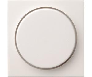 Gira 065027, Copertura con pulsante per dimmer e potenziometro elettronico, sistema 55