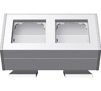 Gira 119227, Profilo 55 per l'installazione verticale ed orizzontale, 2 moduli