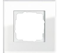GIRA 21112 Esprit Glas - White - Screwless - 95 mm - 95 mm - 9.85 mm - 1 pc(s)