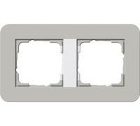 GIRA 212412 0 - Grey - White - Screwless - - Glossy - 1 pc(s)