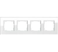 GIRA 21412 Esprit Glas - White - Screwless - 95 mm - 308 mm - 9.85 mm - 55 x 55