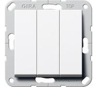 GIRA 284403 - 1P - White - 250 V - BS EN 60669-1 - 250 V - 10 A