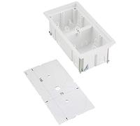 Gira 289700 - Presa multipla a 2 ingressi E22, Bianca