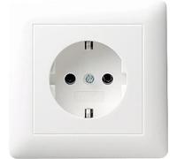 GIRA 44027 Interruttore Frutto Presa schuko System 55, Standard 55, E2, Event,