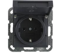 GIRA 45428 Frutto Presa schuko System 55, Standard 55, E2, Event, Event Chiara,