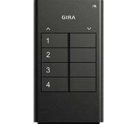 Gira 535410, Stereo/Radiotrasmettitore manuale a 4 moduli eNet