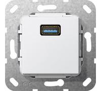 GIRA 568203. Tipo di presa: USB. Colore del prodotto: Bianco (568203)