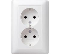 GIRA Frutto Presa doppia System 55, Standard 55, E2, Event, Event Chiara, Event