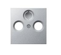 GIRA Cover TV Radio Socket System 55 Standard 55 E2 Event Klar Event OPAC ESPRIT Classix Aluminiu (086926)