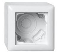 GIRA Alloggiamento AP 1F + telaio Standard 55 Reinw 106103