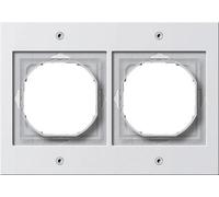 GIRA cornice di copertura 2 pieghe 021266 TX44 bianco puro 021266 (021266)