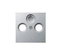 GIRA Cover TV Radio Socket System 55 Standard 55 E2 Event Klar Event OPAC ESPRIT Classix Aluminiu (086926)