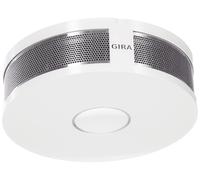 Gira Dual Q DIN14604 Smoke detector that Can be networked via wireless and wired