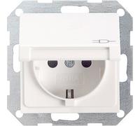 Gira frutto presa di alimentazione schuko system 55 standard e2 event