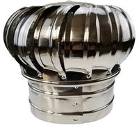 Gira il coperchio del camino, Cappello for camino, cappello for camino rotante in acciaio inossidabile(100mm)