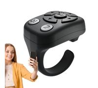 Gira pagine per telefono, gira pagine con telecomando - Telecomando ad anello di scorrimento wireless - Clicker per girare per leggere romanzi, scattare foto, cambiare video, piace automatici