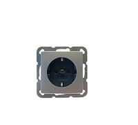 GIRA Presa 4453600, acciaio inossidabile IP20,4453600