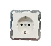 GIRA SCHUKO 418827 - Sistema 55, colore: Bianco puro