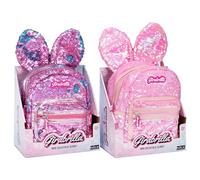 GIRABRILLA BUNNY BACKPACK ROSA CON PAILETTE NICE 19081
